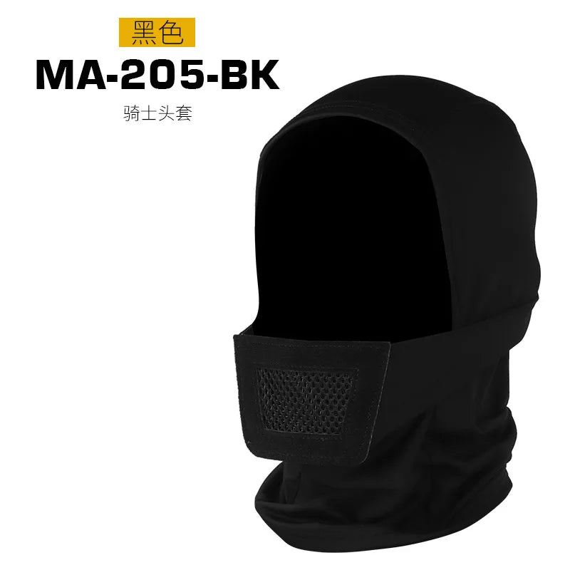 Airsoft Mask for Men Tactical Mask Headgear Full Face Protection Knight Headwear for Paintball Hunting Sport