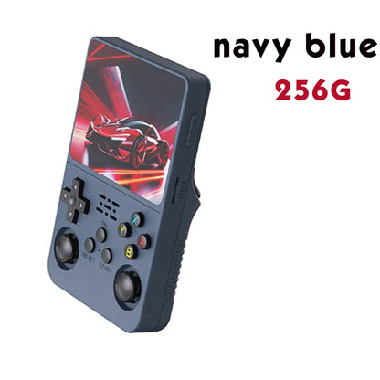 BOYHOM 256G/128G/64G R36S ARKOS 2.0 Retro Handheld Game Console 3.5'' IPS screen,Portable Pocket Game Player for  children gift