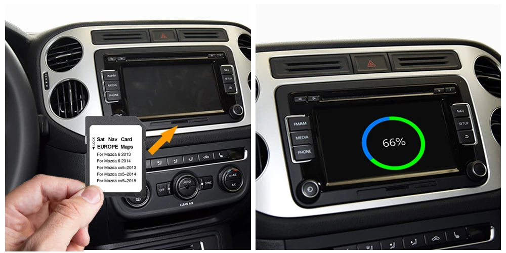 Use for Mazda CX-5 2013 2014 2015 SD Map Cards Europe UK Sat Navi 2025 Navigation 8GB Fast Delivey GPS Card Accessories