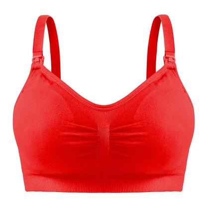 Breathable Maternity Pregnant Bras Comfort Breastfeeding Sleep Bralette Women Wireless Seamless Nursing Underwear