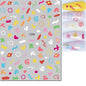 3d Nail Art Stickers Red Black White Love Hearts Stars Clouds French Full Tips Adhesive Nail Decals Slider For Manicure