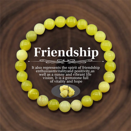 8mm Natural Stone Beaded Bracelets For Women Men Bring Wealth Love Energy Protection Crystal Beads Bracelets Meditation Jewelry