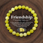 8mm Natural Stone Beaded Bracelets For Women Men Bring Wealth Love Energy Protection Crystal Beads Bracelets Meditation Jewelry