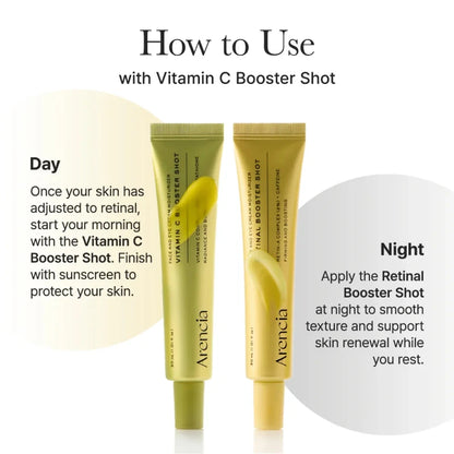 30ml Booster Shot Serum Retinal Firming Advanced Night Serum Moisturizer Minimizer Skin Firming Face Essence Korean Care