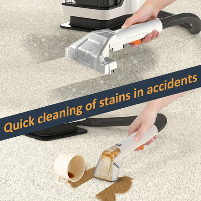 Spot Cleaner 400W-750W 9/15KPa Handheld Carpet Cleaner for Sofa Curtain Spray Suction Integrated Machine Household Clean Machine