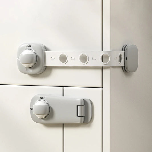 Baby Safety Lock Drawer Child Safety Cabinet Locks Adhesive Cabinet For Drawer Door Latches Baby Safe Straps Child Door Security