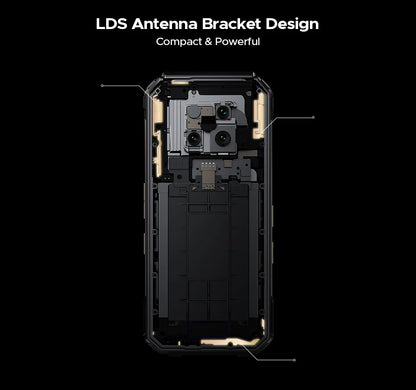 World Premiere DOOGEE V Max Play 5G Projector Rugged Phone 20500mAh Dual Camping Lights Dimensity 7300 16GB+512GB NFC Smartphone