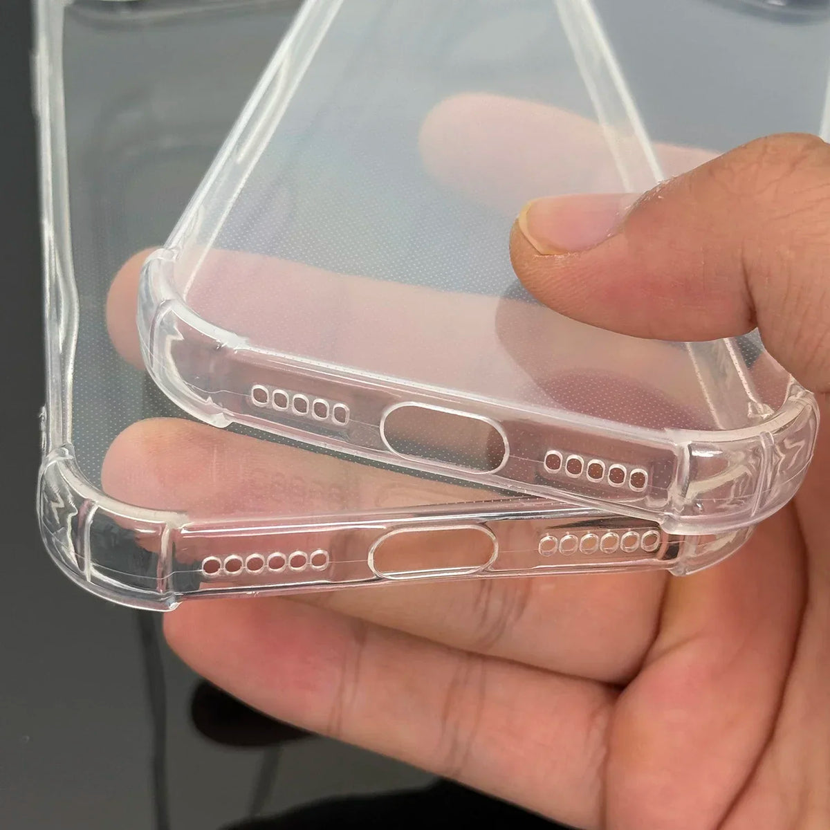 Transparent Phone Case for IPhone 17/17 Air/17 Pro/17 Pro Max Clear Case Scratch Resistant Shockproof Anti Fall Slim TPU Cover