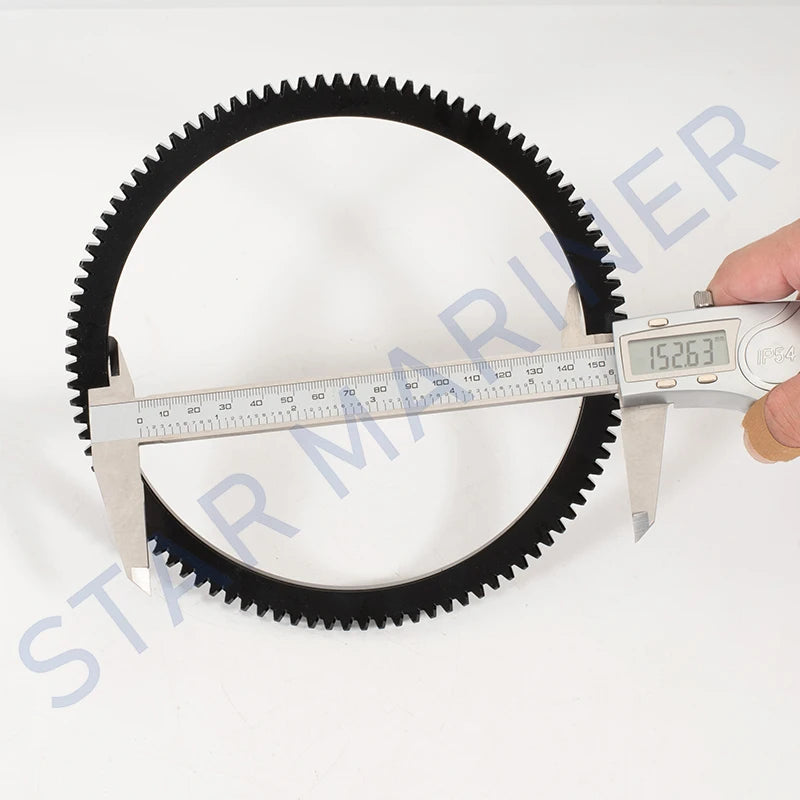 350-06091 Flywheel Crown Gear Ring For Tohatsu Outboard Motor Seapro HDX Hidea 2T 15HP 18HP 3G2-06091-1 Mercury 15HP Boat Engine