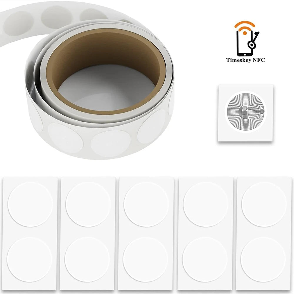 NFC tag M1K sticker ISO14443A 13.56MHZ S50 NFC sticker for access control system