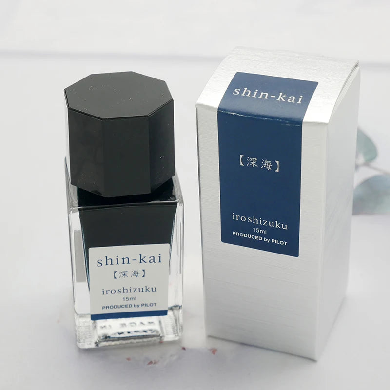 Ink for Fountain Pen 15ml Water-based Dye Color Bottle Ink Writing Materials Stationery Office Supplies PILOT