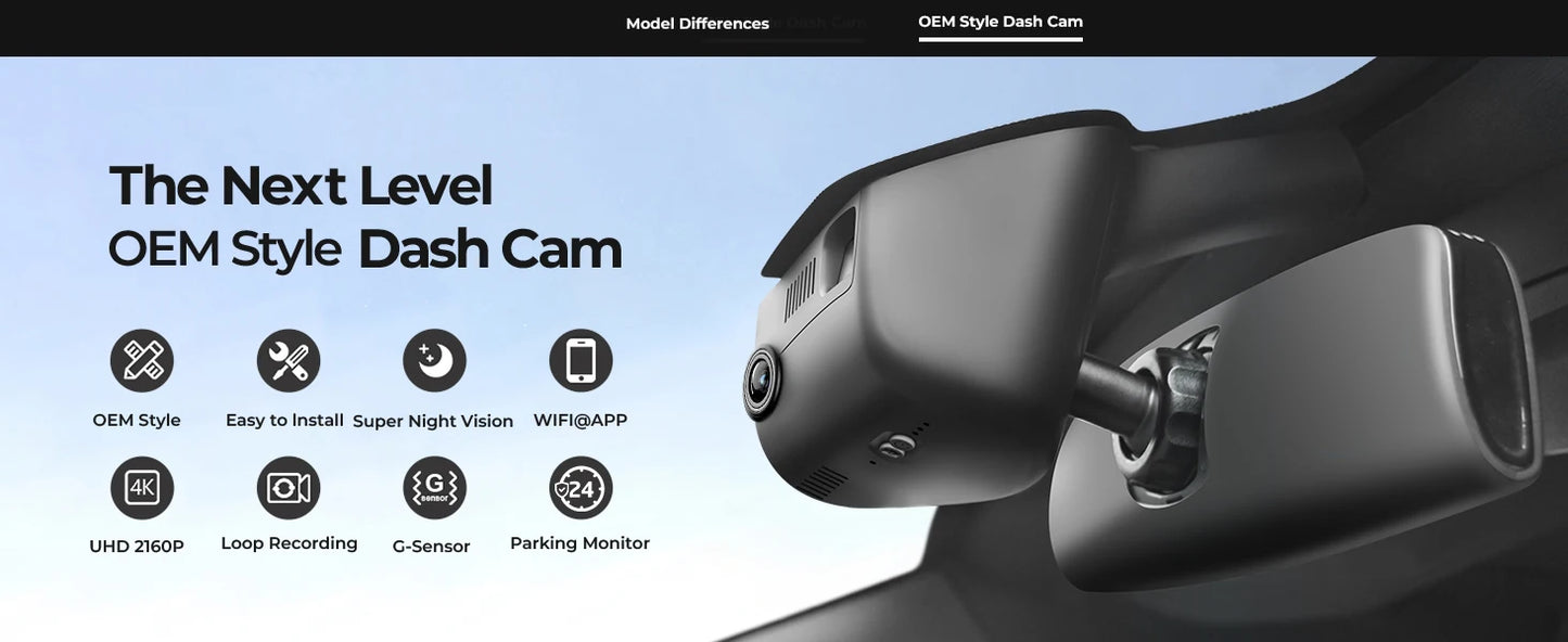 Mangoal Dash Cam 4K For Dodge Durango Dash Car Camera 2016-2026 GPS WiFi & App IMX 335 STARVIS Sensor Plug and Play DashCam