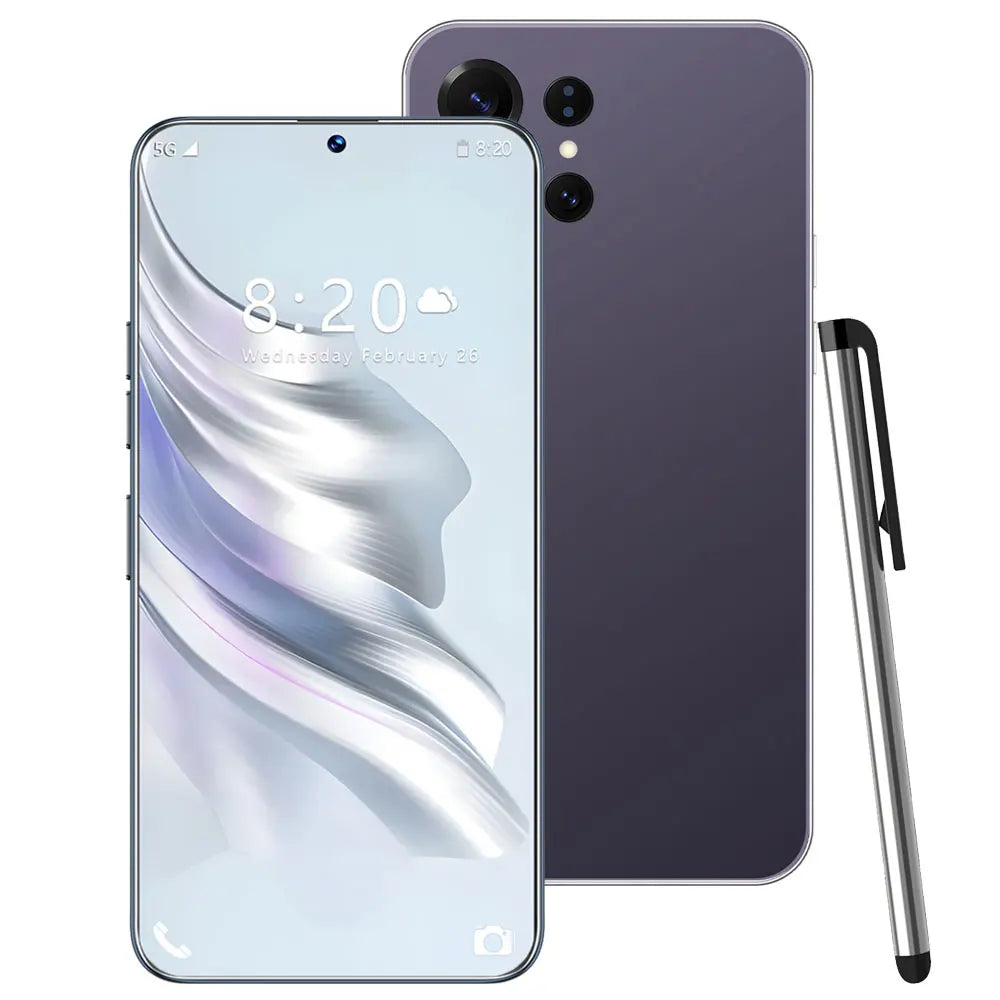 Hot Original Smartphone for S26 Ultra 7.3HD Cell Phone 5G Dual Sim 16MP+48MP 22G+2TB 7800mAh Android 14 Unlocked Mobile Phones