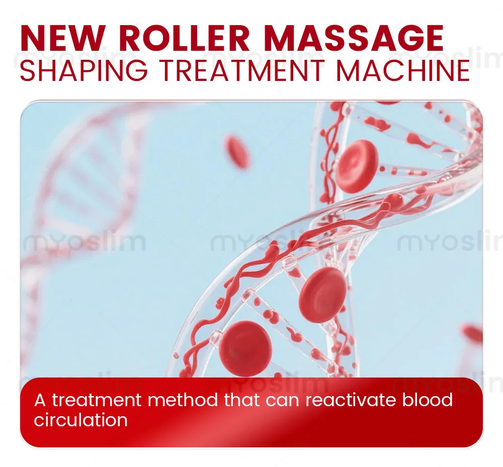 EMS Vacuum Inner Ball Roller 360 Degree Rolling Cellulite Massage Weights Loss Machine Body Muscle Body Slimming Fat Removal