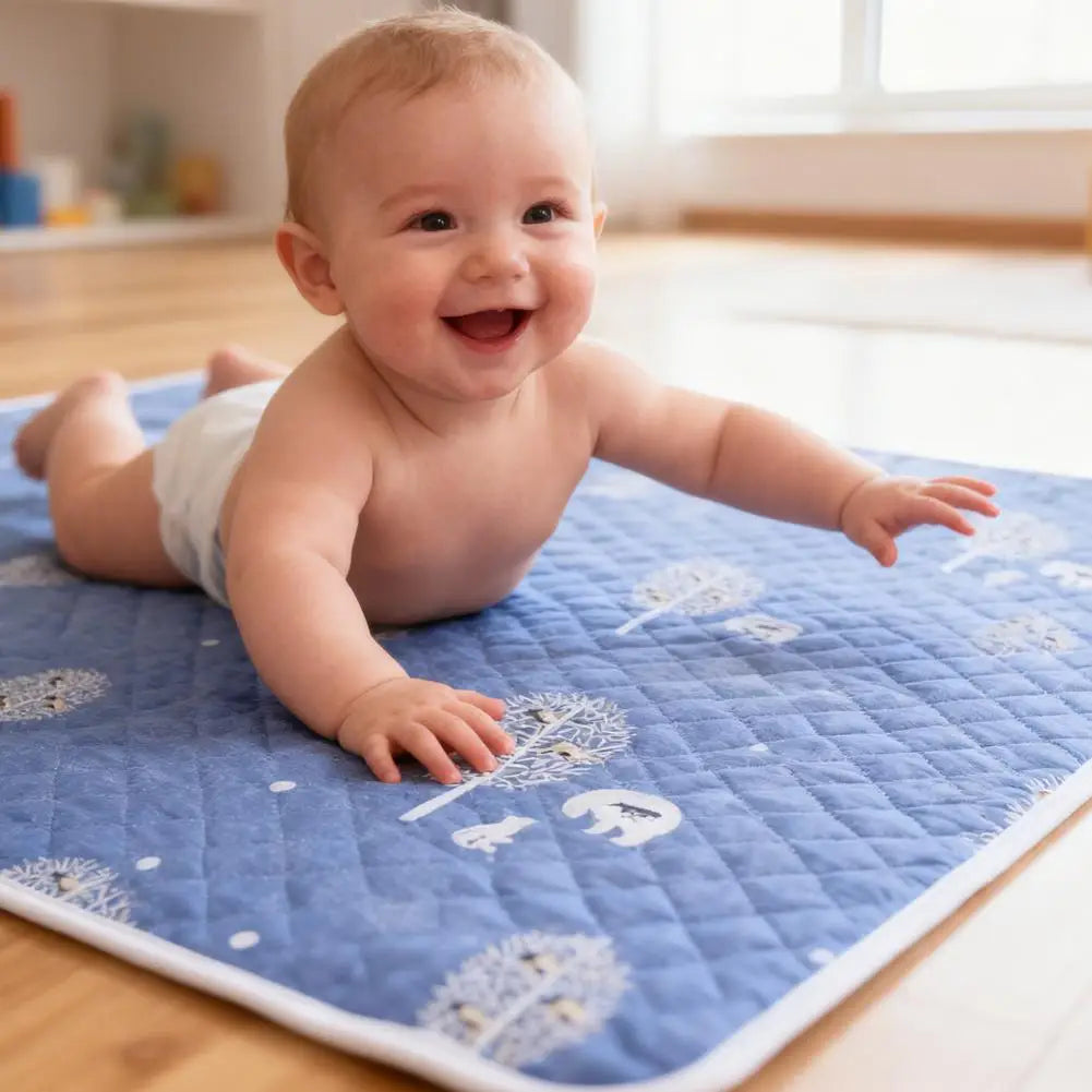 Washable Waterproof Underpad Cotton Bed Pad for Adults Incontinence Elderly Mattress Protection Large Reusable Bed Mat