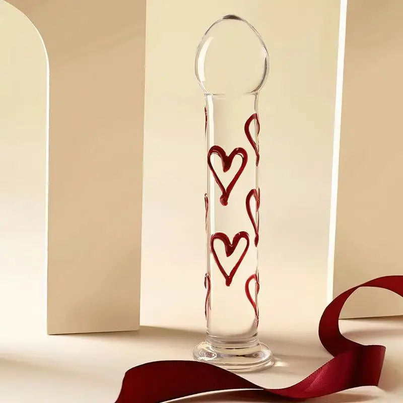 Love fairy stick Crystal Glass Dildo Penis Beads Anal Plug Butt Plug Sex Toys For Man Woman Couples Vaginal And Anal Stimulation