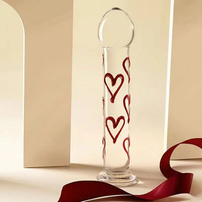 Love fairy stick Crystal Glass Dildo Penis Beads Anal Plug Butt Plug Sex Toys For Man Woman Couples Vaginal And Anal Stimulation