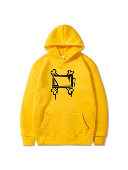 New men's and women's autumn and winter fleece hoodie  Murder Drones print foreign trade leisure sports hoodie trendy men's Y2K
