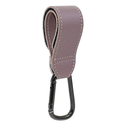 1/2pcs PU Leather Baby Bag Stroller Hook Pram Cart Organizer 360 Degree Rotatable Hook High-quality Crochet Stroller Accessories
