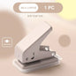 Mini Hole Punch 1 Hole Cute Paper Punch Portable Round Hole Puncher Paper Cutter Kawaii Office School Supplies Stationery Items