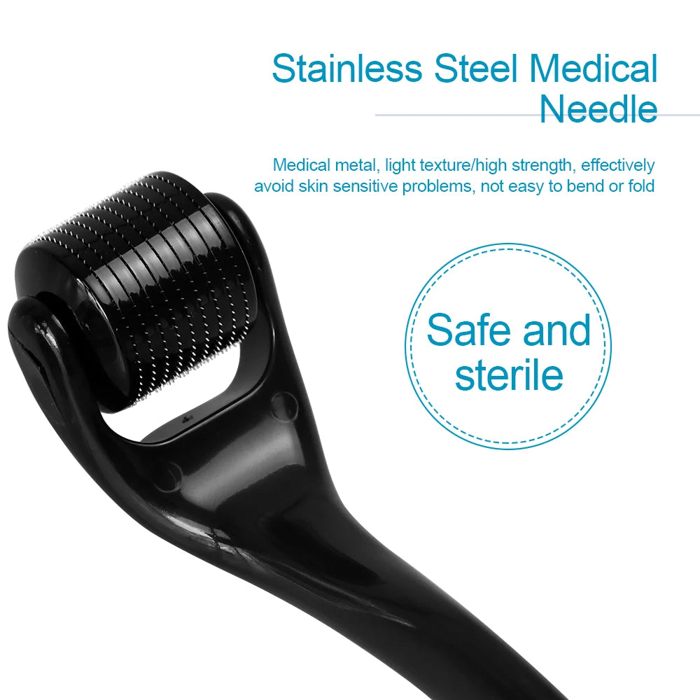 540 Needles Derma Roller for Facial Body Hair Growth Skin Care Microneedling Tool Microneedle Derma Roller Face MicroNeedle Roll