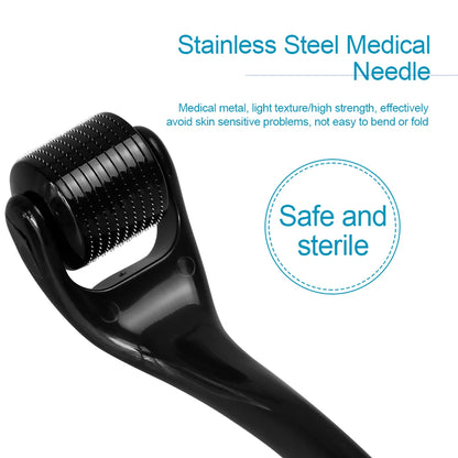 540 Needles Derma Roller for Facial Body Hair Growth Skin Care Microneedling Tool Microneedle Derma Roller Face MicroNeedle Roll