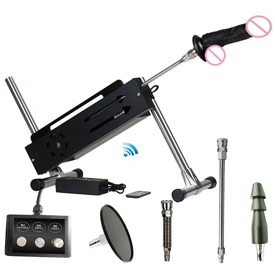 F21S-200W Powerful Sex Machine F21S Automatic Masturbation Toy with Dildo Attachments Wireless/Wired Control App Compatible for Men And Women