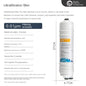10inch Water Filter Replacement,PP Cotton,T33 Actived Carbon Water Filter Removal The Cholorine,Water Filter System