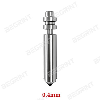 Upgrade Anycubic Kobra X Hotend Durability Bimetallic Nozzle For Anycubic Kobra X 0.2/0.4/0.6/0.8mm 3D Printers Accessories