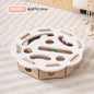 Cat Puzzle Toy Felt Puzzle Box Cat Exercise Toy With Ball Indoor Sports Entertainment Hunting Cat Toys For Indoor Cats