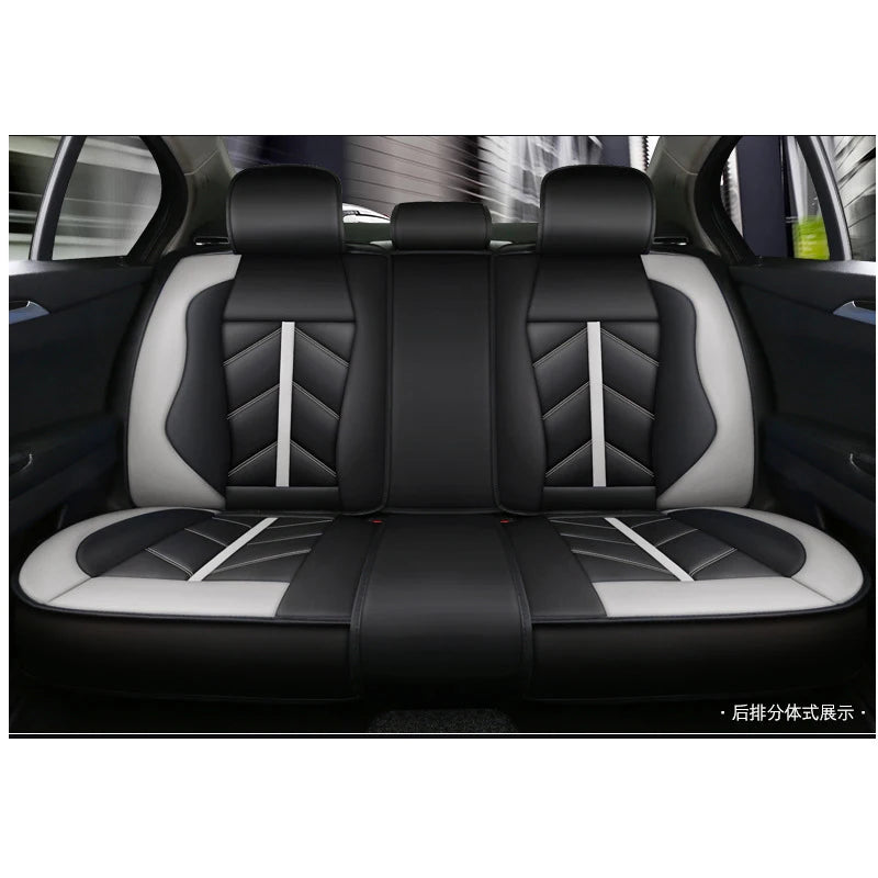 Leather Car Seat Covers For Polo Sedan Volkswagen Touareg Touran Passat B5 B6 B7 Jetta VW Golf 7 Tiguan Golf 4 5 6 7 Accessories