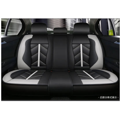 Leather Car Seat Covers For Polo Sedan Volkswagen Touareg Touran Passat B5 B6 B7 Jetta VW Golf 7 Tiguan Golf 4 5 6 7 Accessories