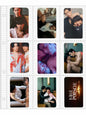 8PC/SET Bbbuild MileApo Jeffbarcode Poster Small Double-side Rounded Cards Thai TV KinnPorsche Drama Stills 8.6*5.4cm Photo Card
