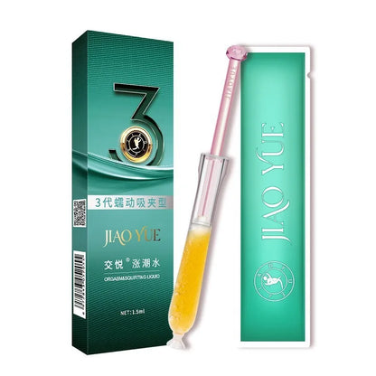 Female Arousal Liquid for Women, Intimate Love Gel, 1.5mL Prefilled Applicator for Sensual Stimulation and Private Couples Play