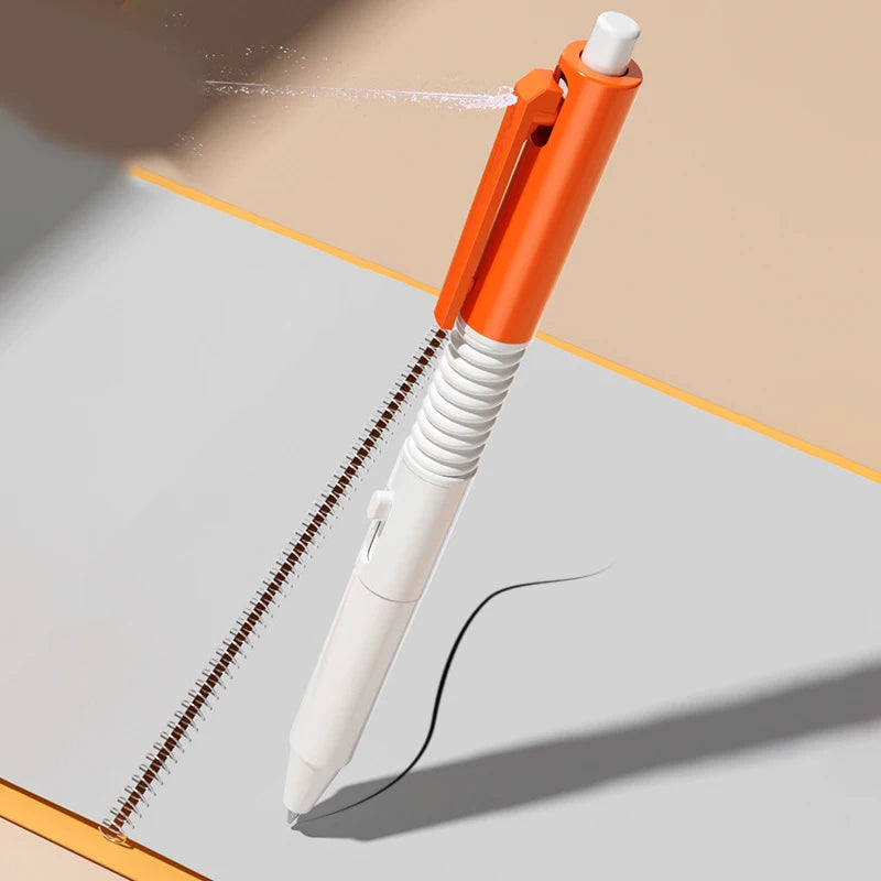 Creative Ballpoint Pen Water Gun Stress Relieving Interactive Toy Pen Children's Party Gifts Funny Prank Retractable Toy Pen