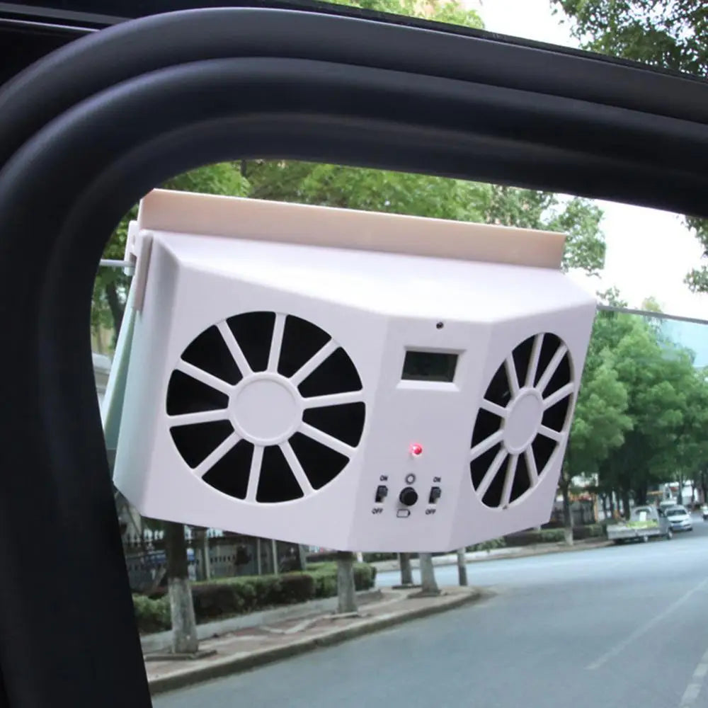 Car Auto Solar Fan Window Cooling Air Vent Vehicle Ventilation System Radiator Car Fans