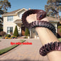 85Cm/33.46In Snake Statue Moveable Joints Animal Model Home Desktop Decoration Ornament Gift Collectible Statue