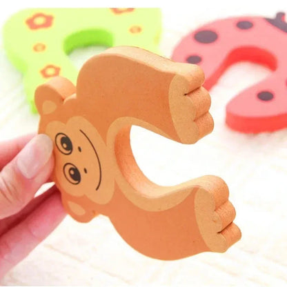 2/5pcs/Set Door Stopper DoorknobWall Protection Children Door Stopper Holder Shockproof Door Crash Pad Children Finger Protecter