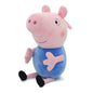 16-19CM Genuine Peppa Pig Bundle pocket 8 Friends Daddy Mammy Peppa George Plush Bahs Stuffed Dolls Pajamas Peppa Kids Gift