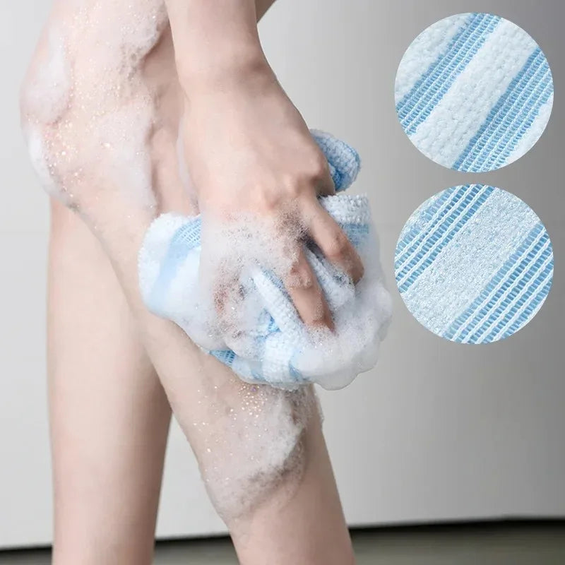 Unisex Back Exfoliating Scrub - Shower Body Scrub for Men Women, Gentle Skin Care
