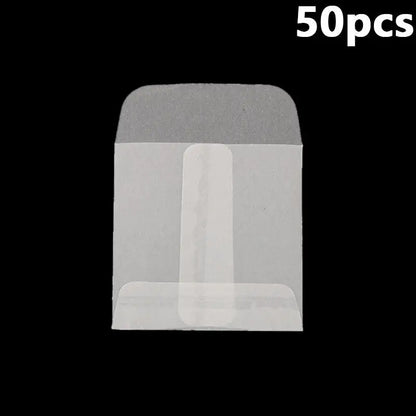 50Pcs/Pack Simple Semi-Transparent Vellum Paper Envelopes Matte Frosted for Postcards Greeting Cards Wedding Invitations