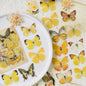 Journamm 40pcs ET Butterfly Stickers Scrapbook Supplies Creative Hand Account Materials Decoration DIY Stickers Junk Journal