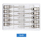 1-10Ml Automatic Veterinary Continuous Syringe / 10Pcs Needles Adjustable Animal Vaccine Injection Livestock Pig Cattle Sheep