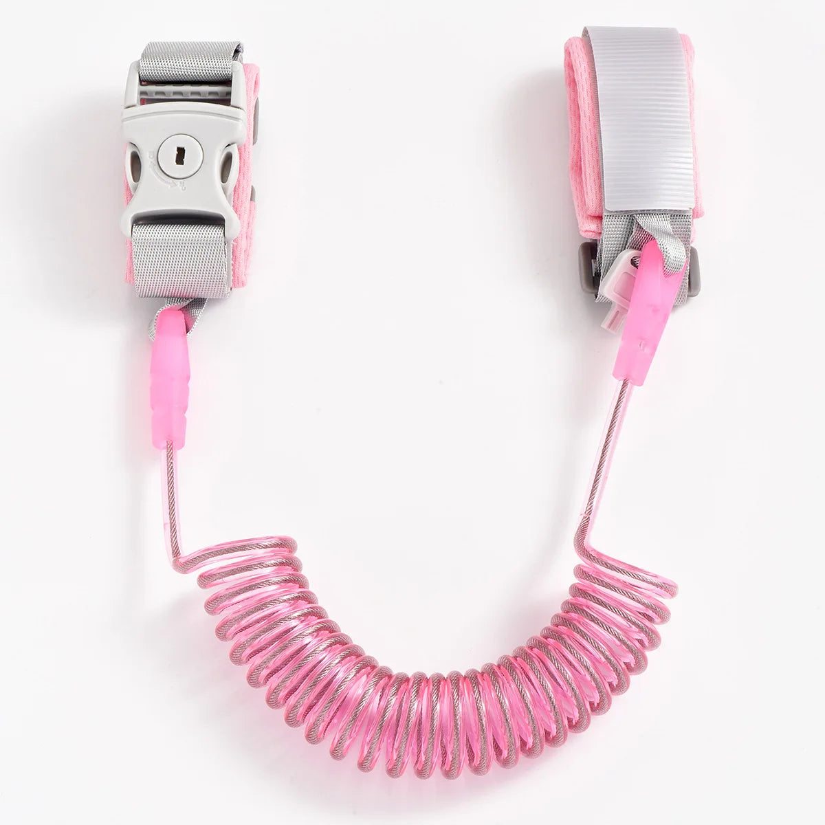 2-meter Lock Key for Infants Young Children Anti Loss Traction Rope for Anti Loss Bracelet for Children and Baby Safety Belt