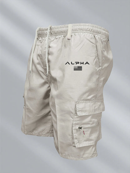 New Men's Cargo Shorts Fashion Casual Running Shorts Big Pocket Sports Slacks Cargo Panels Trousers Plus Size for Male