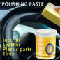 Automotive Plastic Repair Cream - Restore black shine, durable coating set for automotive detail repair and care