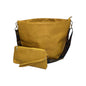 2-Piece Large Capacity Bohemian Wide Strap Soft PU Tote Bag, Shoulder & Handheld Bag, Ideal Birthday Gift
