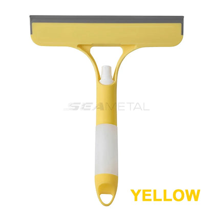 SEAMETAL 3 IN 1 Car Scraper Window Cleaning Wiper Muitifunctional Glass Brush Silicone Squeegee for Car Household Cleaning Tools