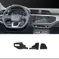 FOR Audi Q3 2019 -2022 Car Carbon fiber style Console Gear Shift Frame Cover Trim Interior accessories  Auto Integral interior