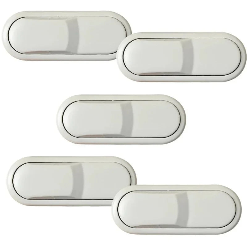3/5/10Pcs Children's Drawer Safety Latch Cabinet Door Protection Baby Anti Pinch Hand Invisible Lock Opposite Door Wardrobe Lock